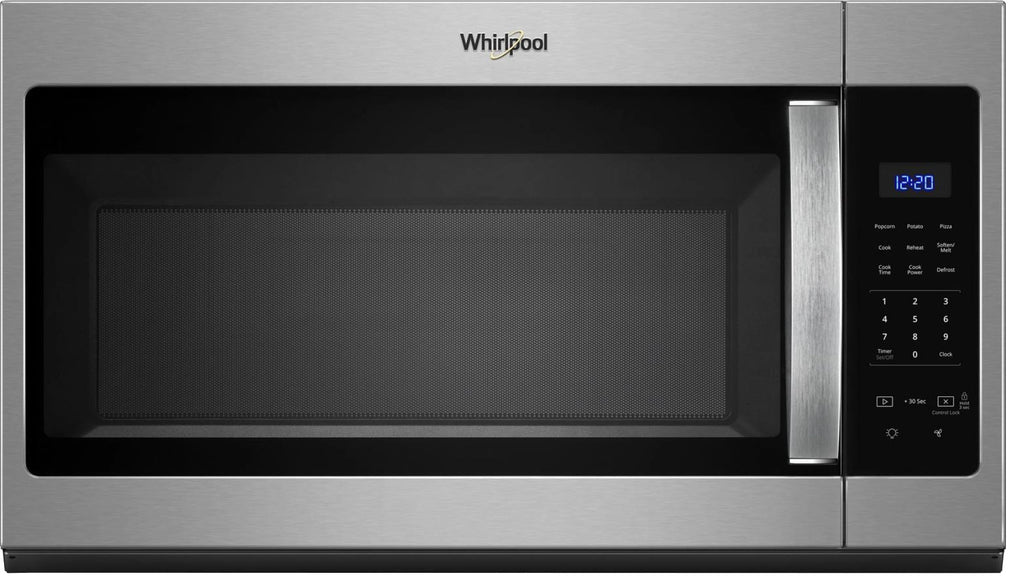 Whirlpool - 1.7 Cu. Ft. Over-the-Range Microwave - Stainless Steel -