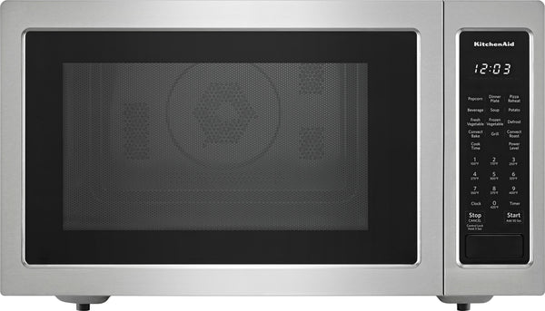 KitchenAid - 1.5 Cu. Ft. Convection Microwave with Sensor - Stainless Steel -