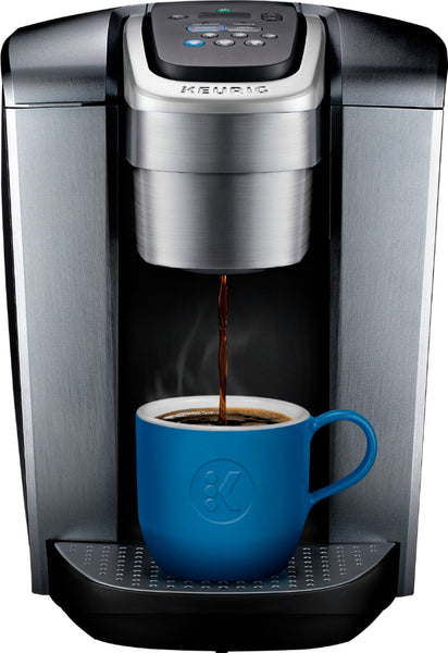 Keurig - K-Elite Single Serve K-Cup Pod Coffee Maker - Brushed Silver -