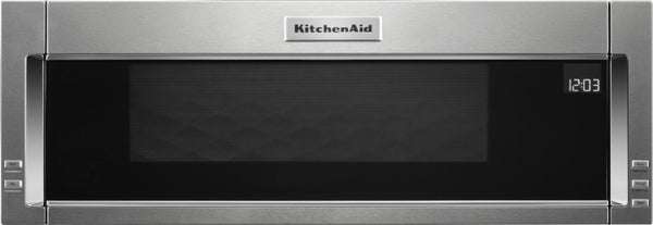 KitchenAid - 1.1 Cu. Ft. Over-the-Range Microwave with Sensor Cooking - Stainless Steel -