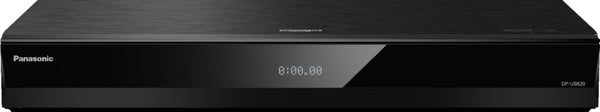 Panasonic - Streaming 4K Ultra HD Hi-Res Audio with Dolby Vision 7.1 Channel DVD/CD/3D Wi-Fi Built-In Blu-Ray Player, DP-UB820-K - Black -