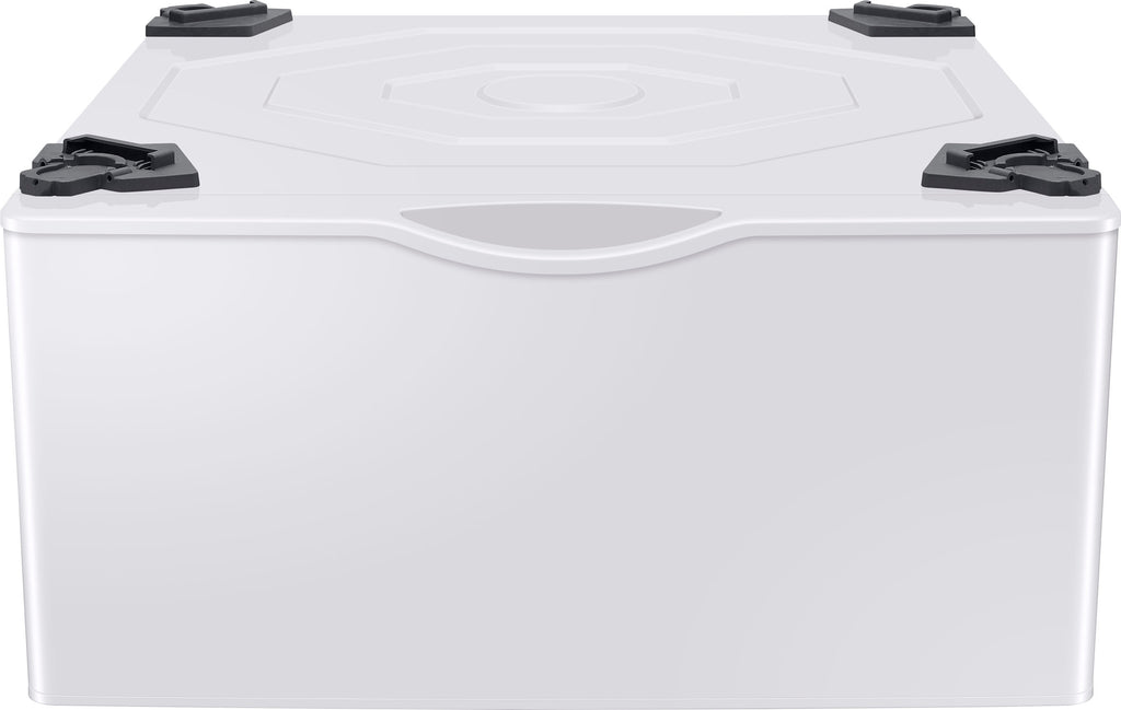 Samsung - Washer/Dryer Laundry Pedestal with Storage Drawer - White -