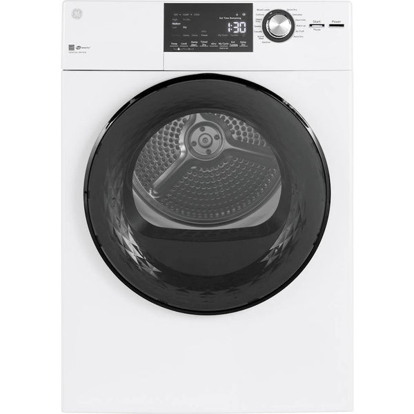 GE - 4.3 Cu. Ft. 14-Cycle Electric Dryer - White -