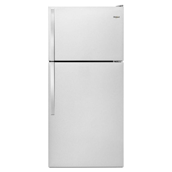 Whirlpool - 18.2 Cu. Ft. Top-Freezer Refrigerator - Stainless Steel -