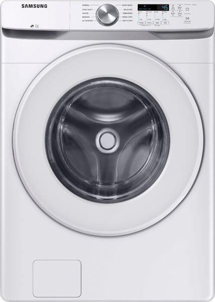 Samsung - 4.5 Cu. Ft. High Efficiency Stackable Smart Front Load Washer with Vibration Reduction Technology+ - White -