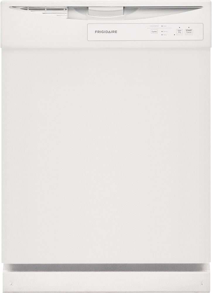 Frigidaire 24" Front Control Built-In Dishwasher, 62dba - White -
