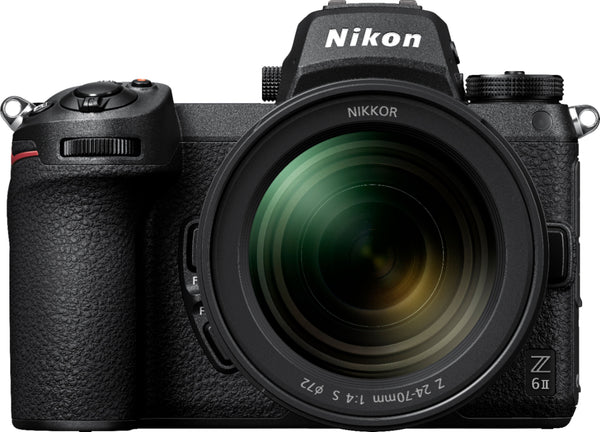 Nikon - Z 6 II 4k Video Mirrorless Camera with NIKKOR Z 24-70mm f/4 Lens - Black -