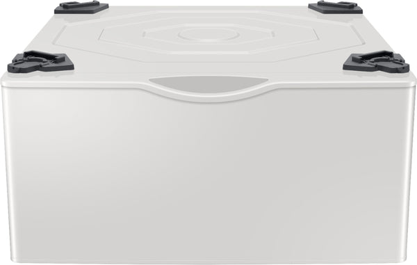 Samsung - Washer/Dryer Laundry Pedestal with Storage Drawer - Ivory -