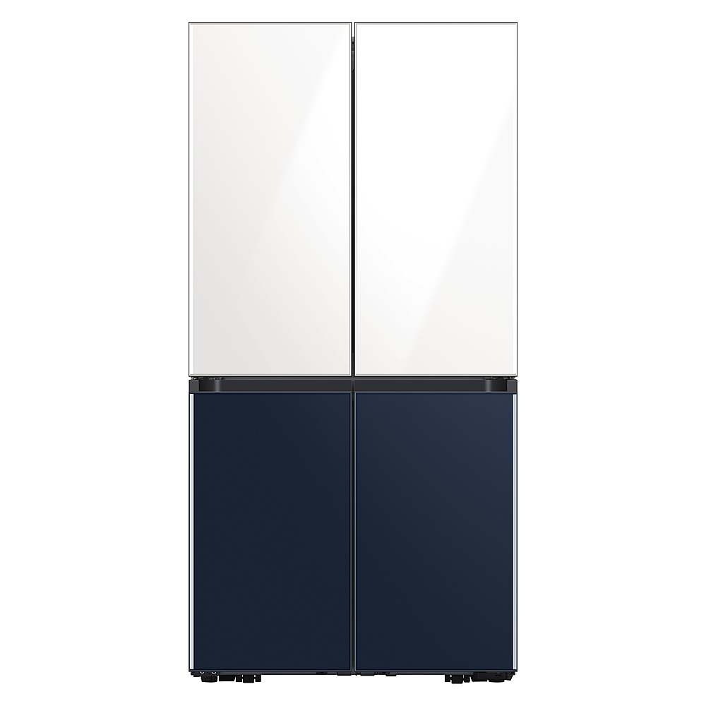 Samsung -BESPOKE 23 cuft 4-Door Flex French Door Refrigerator (panels sold separately) -