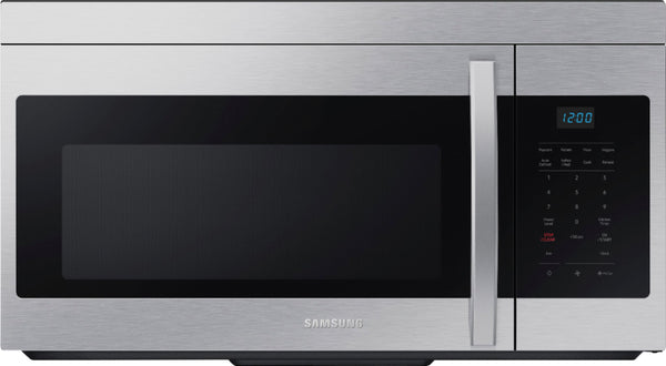 Samsung - 1.6 cu. ft. Over-the-Range Microwave with Auto Cook - Stainless Steel -