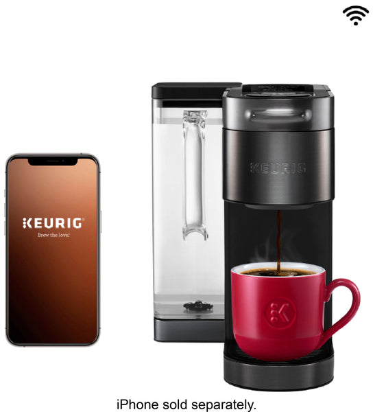 Keurig - K-Supreme Plus SMART Single Serve Coffee Maker with WiFi Compatibility - Black -