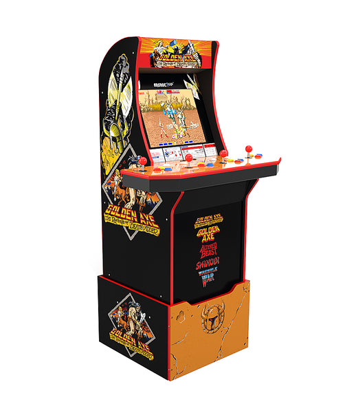 Arcade1Up - Golden Axe Arcade with Riser & Lit Marquee -