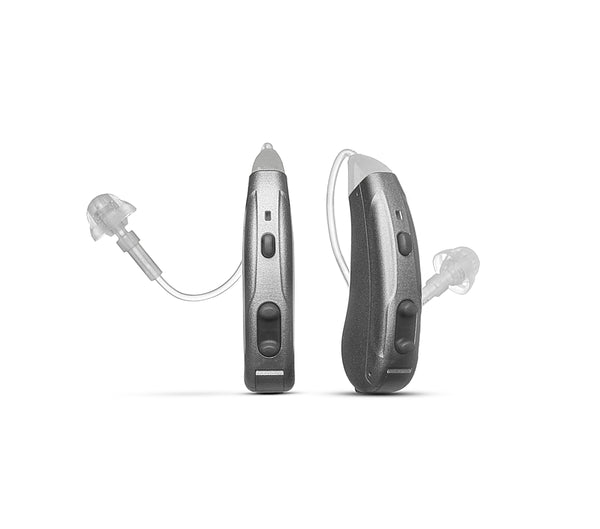 Lexie Hearing - Lexie Lumen self-fitting OTC hearing aids - Silver -