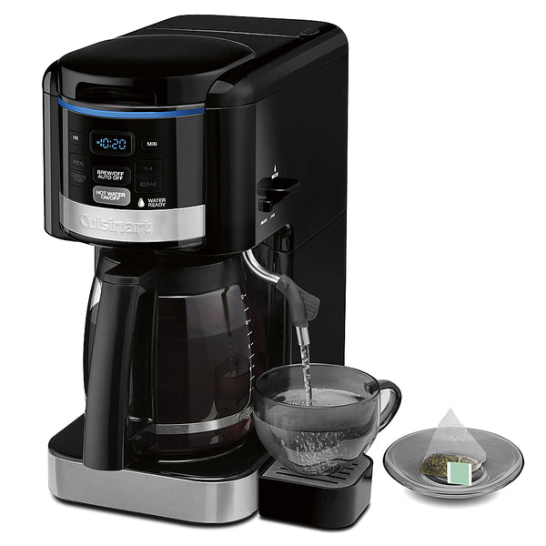 Cuisinart - Coffee Plus 12-Cup Coffeemaker & Hot Water System - Black -