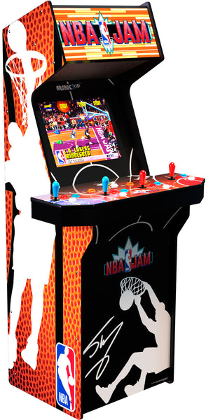 Arcade1Up - NBA Jam SHAQ Edition 19" Arcade with Lit Marquee - Multi -