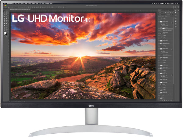LG - 27â IPS LED 4K UHD 60Hz AMD FreeSync Monitor with HDR (DisplayPort, HDMI) - Black -