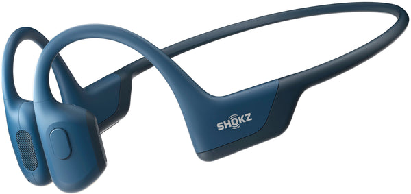 Shokz - OpenRun Pro Premium Bone Conduction Open-Ear Sport Headphones - Steel Blue -