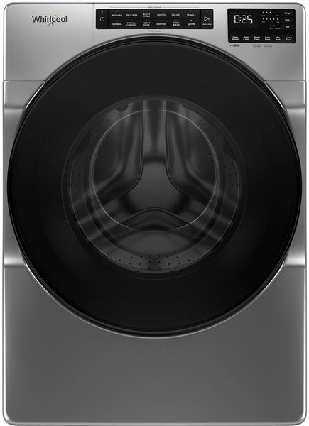 Whirlpool - 5.0 Cu. Ft. High-Efficiency Stackable Front Load Washer with Tumble Fresh - Chrome Shadow -
