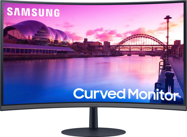 Samsung - 32" S39C series 1000R Curved FHD FreeSync Monitor (DisplayPort, HDMI) - Black -