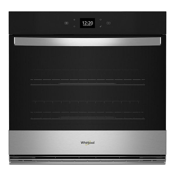 Whirlpool - 30" Built-In Single Electric Convection Wall Oven with WiFi - Stainless Steel -
