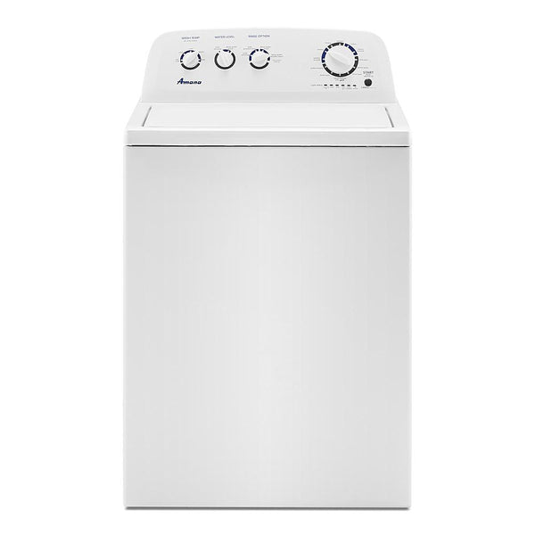 Amana - 3.8 Cu. Ft. High Efficiency Top Load Washer with with High-Efficiency Agitator - White -