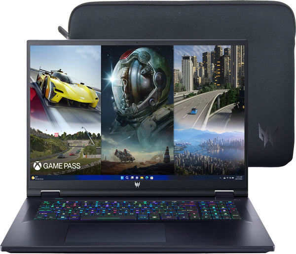 Acer - Predator Helios 18 Gaming Laptop - 18" 1920 x 1200 IPS 165Hz â Intel i7-13700HX â GeForce RTX 4060 - 16GB DDR5 â 1TB SSD - Abyssal Black -