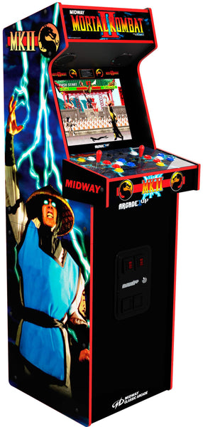 Arcade1Up - Mortal Kombat II Deluxe Arcade Game - Black -