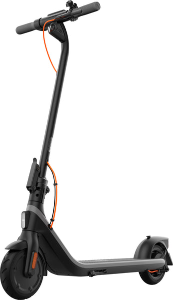 Segway - E2 Plus Electric Scooter w/ 15.5 mi Max Operating Range & 15.5mph Max Speed - Black -