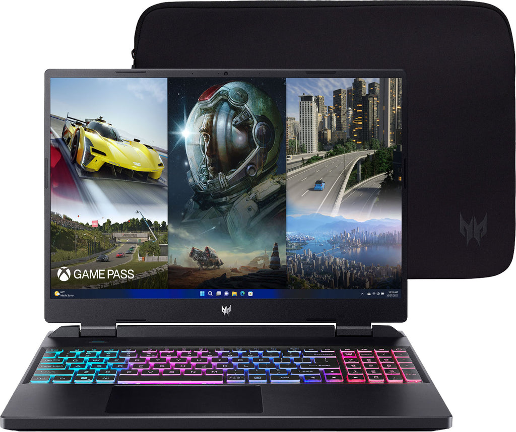 Acer - Predator Helios Neo 16" WUXGA 165Hz IPS Gaming Laptop -  Intel i5-13500HX – GeForce RTX 4050 with 16GB DDR5– 512GB SSD - Steel Gray -