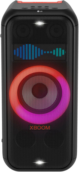 LG - XBOOM XL7 Portable Tower Party Speaker with Pixel LED - Black -