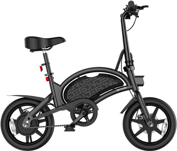 Jetson - Bolt Pro eBike with 30 miles Max Operating Range & 15.5 mph Max Speed - Black -