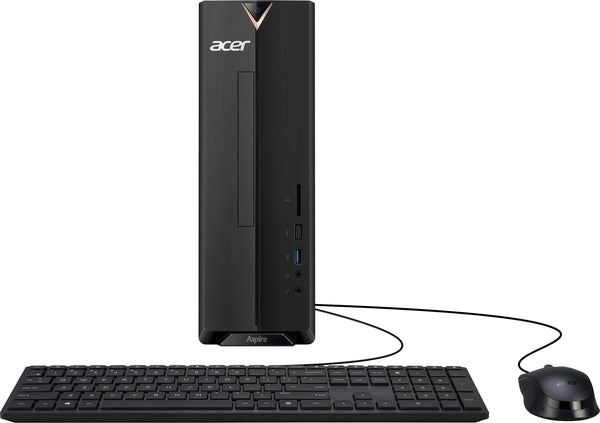 Acer - Aspire XC-840-UB11 Desktop- Intel Celeron N4505 -8GB Memory- 512GB SSD - Black -
