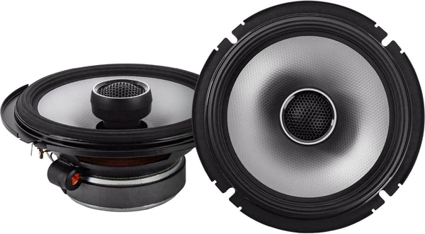 Alpine - S-Series 6.5" 2-Way Hi-Resolution Coaxial Car Speakers with Glass Fiber Reinforced Cone (Pair) - Black -