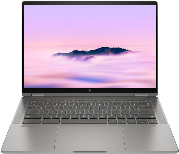 HP - 2-in-1 14" Wide Ultra XGA Touch-Screen Chromebook Plus Laptop - Intel Core i3 - 8GB Memory - 256GB SSD - Mineral Silver -