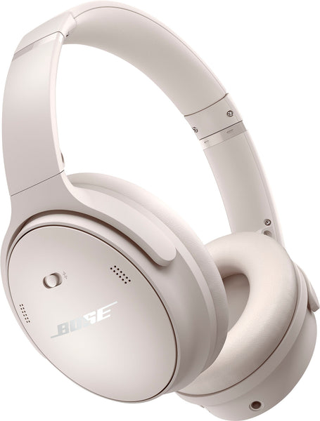 Bose - QuietComfort Wireless Noise Cancelling Over-the-Ear Headphones - White Smoke -