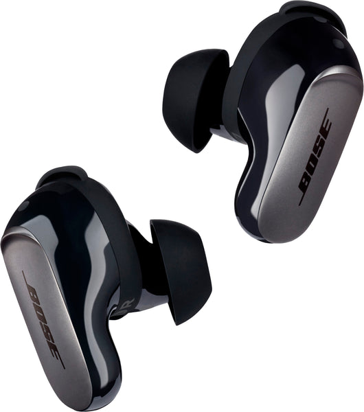 Bose - QuietComfort Ultra True Wireless Noise Cancelling In-Ear Earbuds - Black -