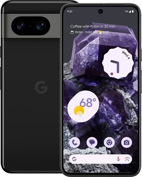 Google - Pixel 8 256GB (Unlocked) - Obsidian -