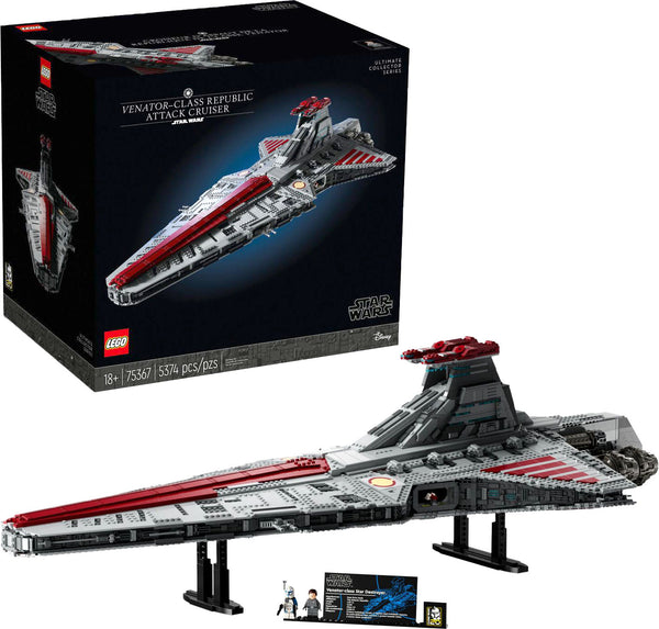 LEGO - Star Wars Venator-Class Republic Attack Cruiser Building Set 75367 -