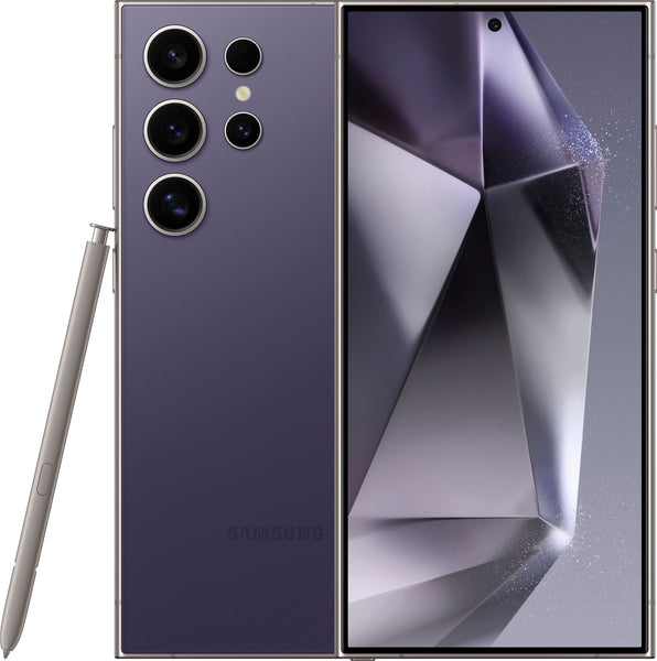 Samsung - Galaxy S24 Ultra 256GB - Titanium Violet (Verizon) -