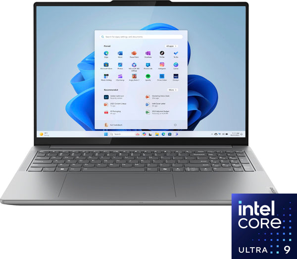 Lenovo - Yoga Pro 9i 16" 3.2K Touchscreen Laptop - Intel Core Ultra 9 185H with 32GB Memory - NVIDIA GeForce RTX 4050 - 1TB SSD - Luna Grey -