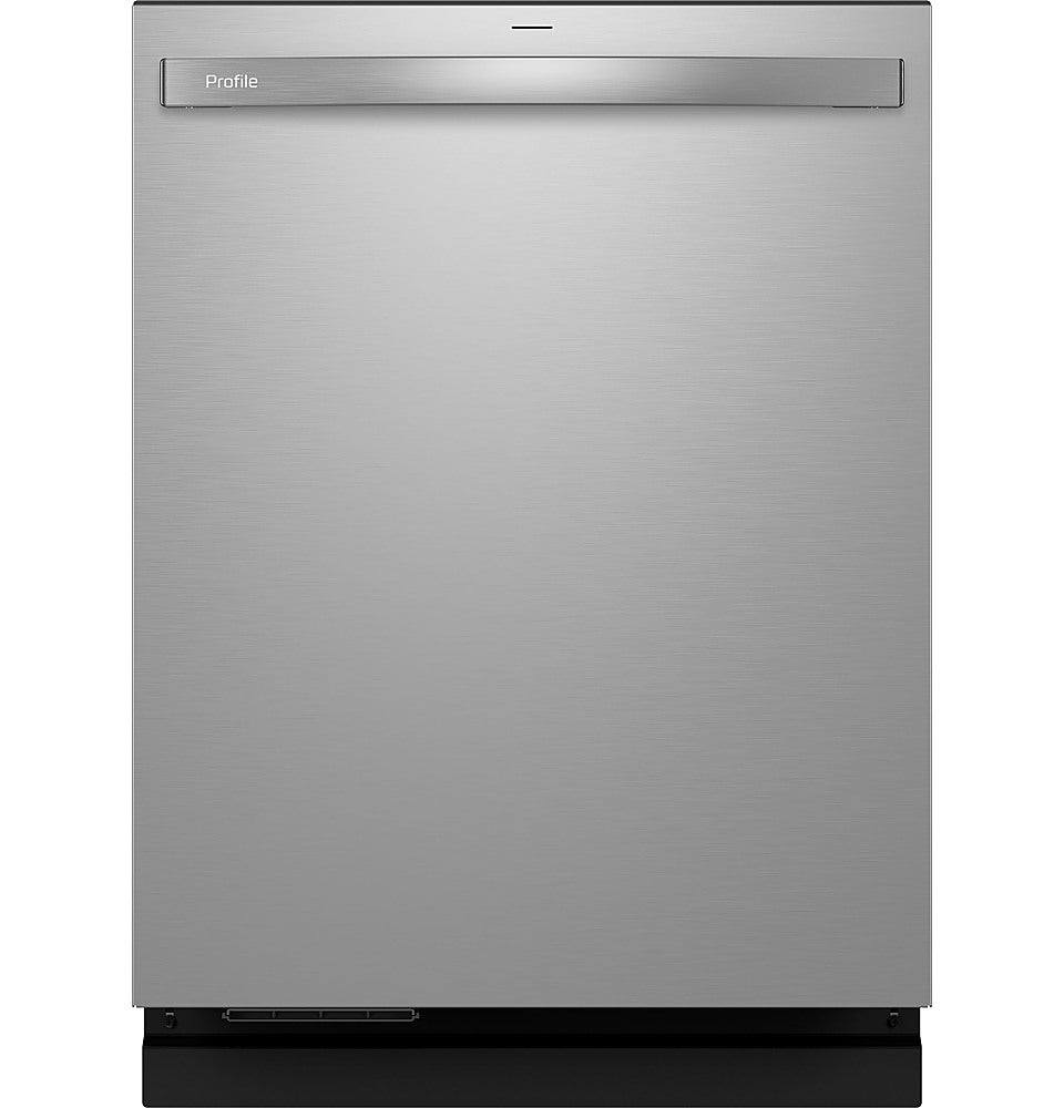 GE Profile - Top Control Smart Built-In Stainless Steel Tub Dishwasher with 3rd Rack, Dedicated Jet Targeted Wash and 39 dBA - Stainless Steel -