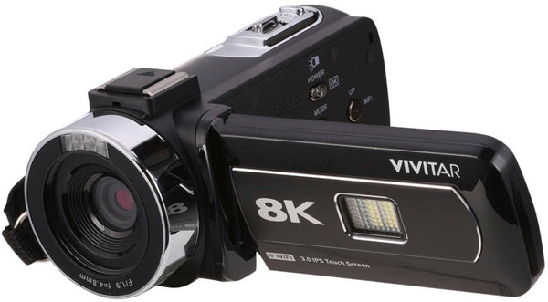 Vivitar 8K Digital Camcorder - Black -