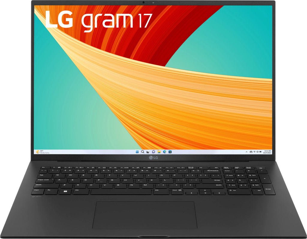 LG - gram 17" Laptop - Intel Evo 13th Gen Intel Core i7-1360P - 16GB RAM - 1TB SSD - Black -