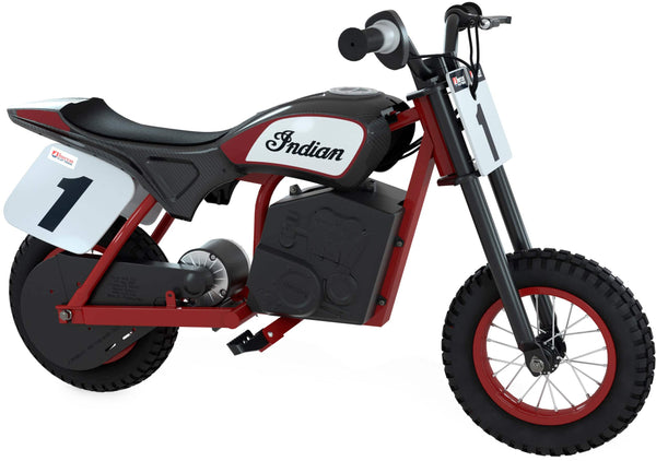 Razor - Indian eFTR Mini w/7 miles Max Operating Range & 14 mph Max Speed - Small - Black -