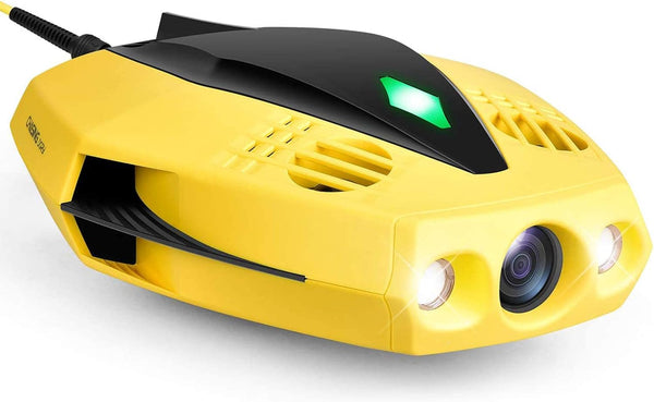 CHASING DORY Underwater Drone - Palm-Sized 1080p Full HD Underwater Drone with Camera for Real Time Viewing, APP Remote Control and Portable with Carrying Case, WiFi Buoy and 49 ft Tether, ROV