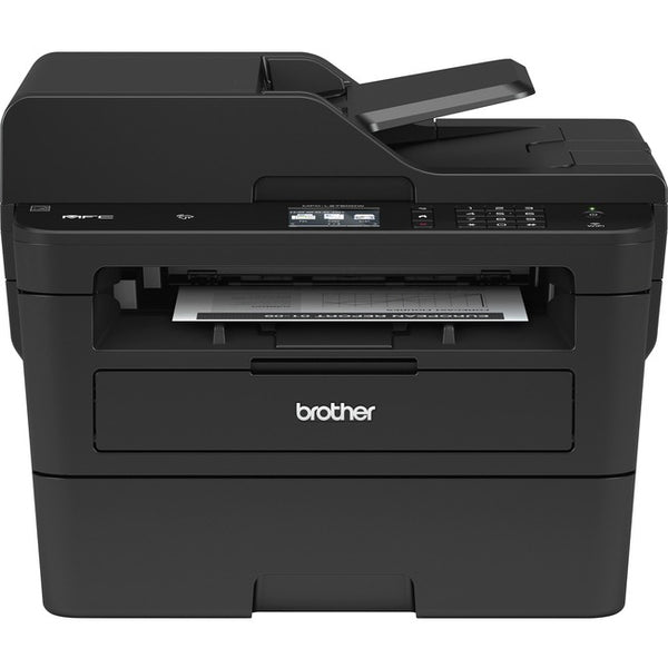 Brother MFC-L2750DW Monochrome Compact Laser All-in-One Printer with 2.7" Color Touchscreen, Single-pass Duplex Copy & Scan, and Wireless & NFC - MFC-L2750DW
