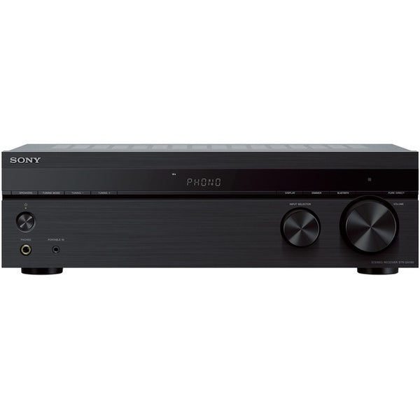 Sony Stereo Receiver With Phono Input and Bluetooth Connectivity - STRDH190