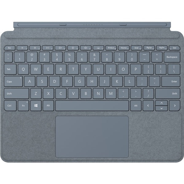 Microsoft Type Cover Keyboard/Cover Case Microsoft Surface Go 2, Surface Go Tablet - Platinum - KCS-00126