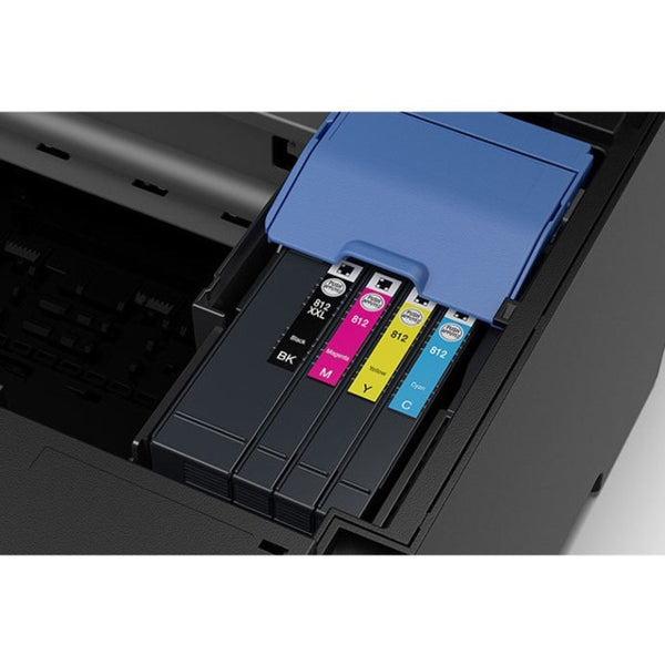 Epson WorkForce Pro WF-7840 Inkjet Multifunction Printer-Color-Copier/Fax/Scanner-4800x2400 dpi Print-Automatic Duplex Print-50000 Pages-500 sheets Input-1200 dpi Optical Scan-Color Fax-Wireless LAN-Epson Connect-Android Printing-Mopria - C11CH67201