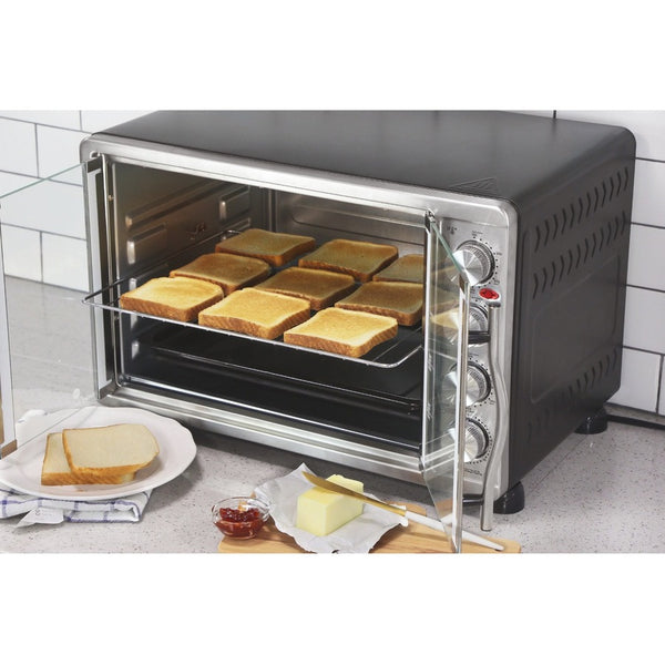 Elite Gourmet 45L French Door Convection Toaster Oven Rotisserie - ETO-4510M